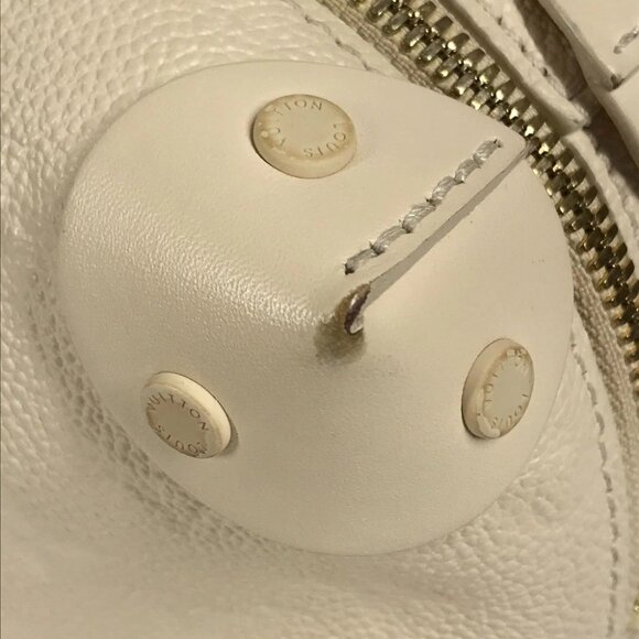 LOUIS VUITTON M45394 MonogramEmpreinte Petite Malle Souple Bag Box Bag Hand Bag - Picture 12 of 16